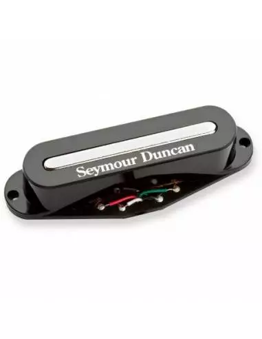 Pastilla Seymour Duncan STK-S2B Hot Stack for STRAT Black frontal